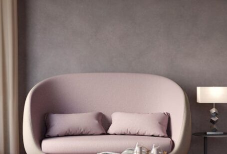 Convertible Furniture - Living Room, Interior MockUp B_01, 3D Rendering