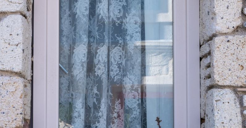 Soundproof Curtains - Plants in Pots on a Windowsill