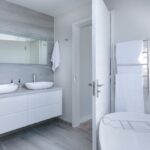 Bathroom Design - White Bathroom Interior