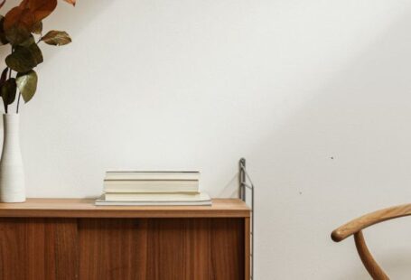 Minimalist Interior - Brown Wooden Chair Beside Brown Wooden Cabinet