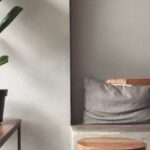Cozy Modern Design - Wooden Bench And Stools In A Cozy Room